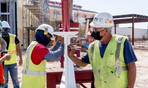 Edinburgh Tower Construction Topping-off Ceremony