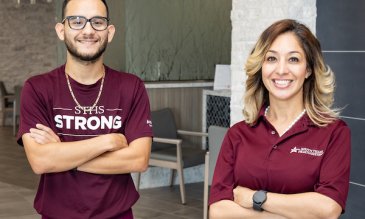 Mario Ramos and Margaret Corona